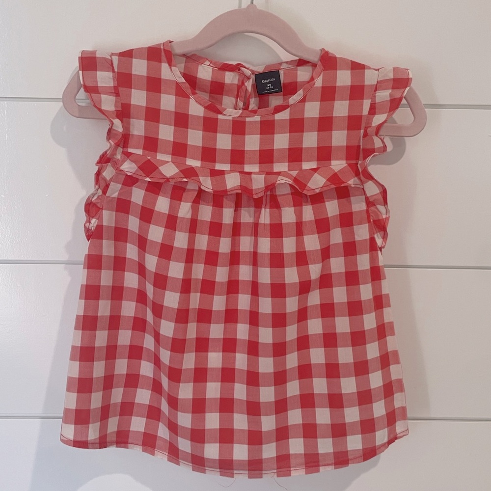 Gap Gingham Top